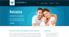 Desktop Screenshot of falconhomeinspection.net